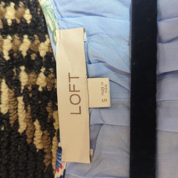 Loft floral striped dress - Picture 4 of 8